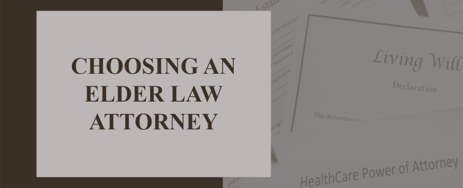 Choosing an Elder Law Attorney - Mortellaro Law