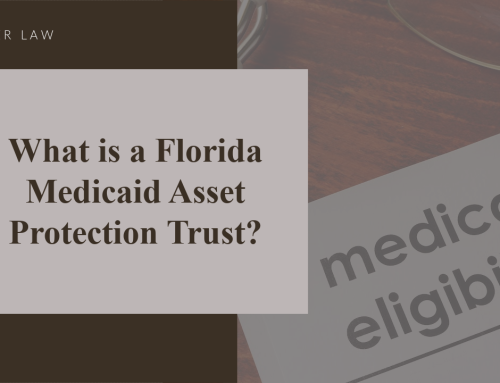 What is a Florida Medicaid Asset Protection Trust?