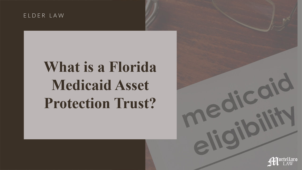 What is a Florida Medicaid Asset Protection Trust?