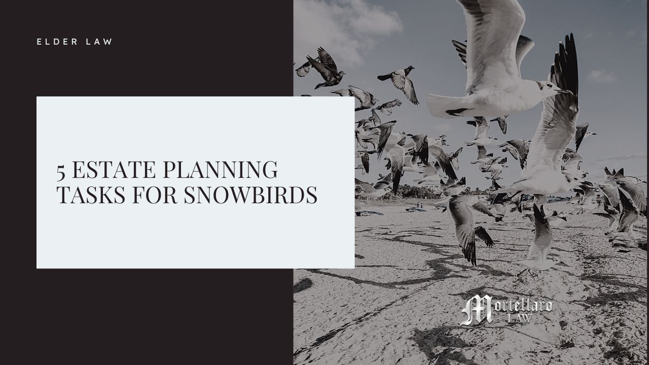 5 Estate Planning Tasks for Snowbirds